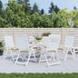 JUNG Vida Stuhlkissen 6 Stk. Beige 40x40x7 cm Oxford-Gewebe