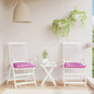 JUNG Vida Stuhlkissen 2 Stk. Rosa 50x50x7 cm Oxford-Gewebe