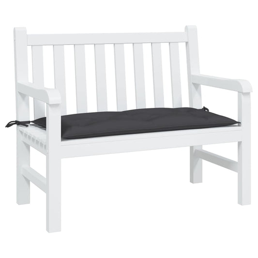JUNG Vida Gartenbank-Auflage Schwarz 100x50x7 cm Oxford-Gewebe