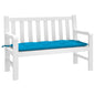 JUNG Vida Gartenbank-Auflage Hellblau 120x50x7 cm Oxford-Gewebe