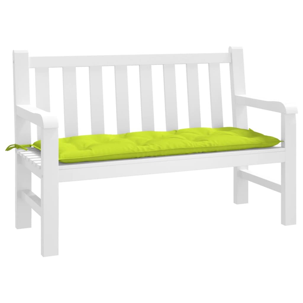 JUNG Vida Gartenbank-Auflage Knallgrün 120x50x7 cm Oxford-Gewebe