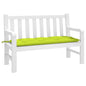 JUNG Vida Gartenbank-Auflage Knallgrün 120x50x7 cm Oxford-Gewebe