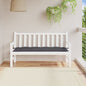JUNG Vida Gartenbank-Auflage Anthrazit 150x50x7 cm Oxford-Gewebe