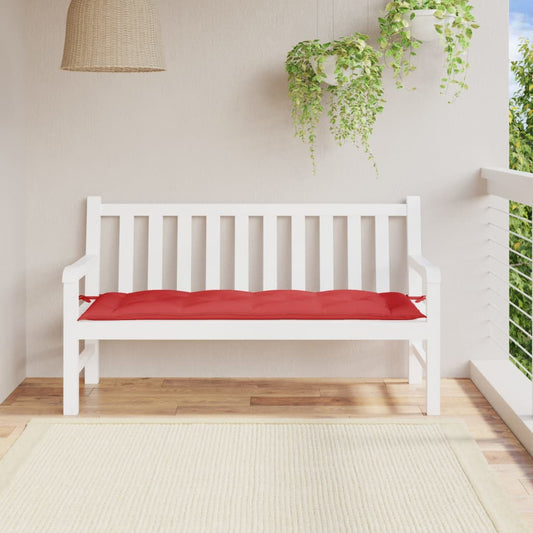 JUNG Vida Gartenbank-Auflage Rot 150x50x7 cm Oxford-Gewebe