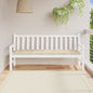 JUNG Vida Gartenbank-Auflage Beige 180x50x7 cm Oxford-Gewebe