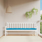 JUNG Vida Gartenbank-Auflage Hellblau 200x50x7 cm Oxford-Gewebe