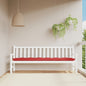 JUNG Vida Gartenbank-Auflage Rot 200x50x7 cm Oxford-Gewebe