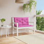 JUNG Vida Gartenbank-Auflagen 2 Stk. Rosa 100x50x7 cm Stoff
