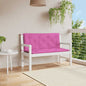 JUNG Vida Gartenbank-Auflagen 2 Stk. Rosa 120x50x7 cm Stoff