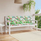 JUNG Vida Gartenbank-Auflagen 2 Stk. Mehrfarbig 150x50x7 cm Stoff