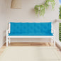 JUNG Vida Gartenbank-Auflagen 2 Stk. Hellblau 180x50x7 cm Oxford-Gewebe