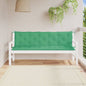JUNG Vida Gartenbank-Auflagen 2 Stk. Grün 180x50x7 cm Oxford-Gewebe