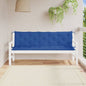 JUNG Vida Gartenbank-Auflagen 2 Stk. Blau 180x50x7 cm Oxford-Gewebe