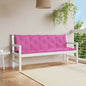 JUNG Vida Gartenbank-Auflagen 2 Stk. Rosa Oxford-Gewebe