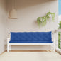 JUNG Vida Gartenbank-Auflagen 2 Stk. Blau 200x50x7 cm Oxford-Gewebe
