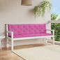 JUNG Vida Gartenbank-Auflagen 2 Stk. Rosa 200x50x7 cm Stoff