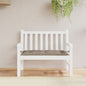 JUNG Vida Gartenbank-Auflage Taupe 110x50x7 cm Oxford-Gewebe