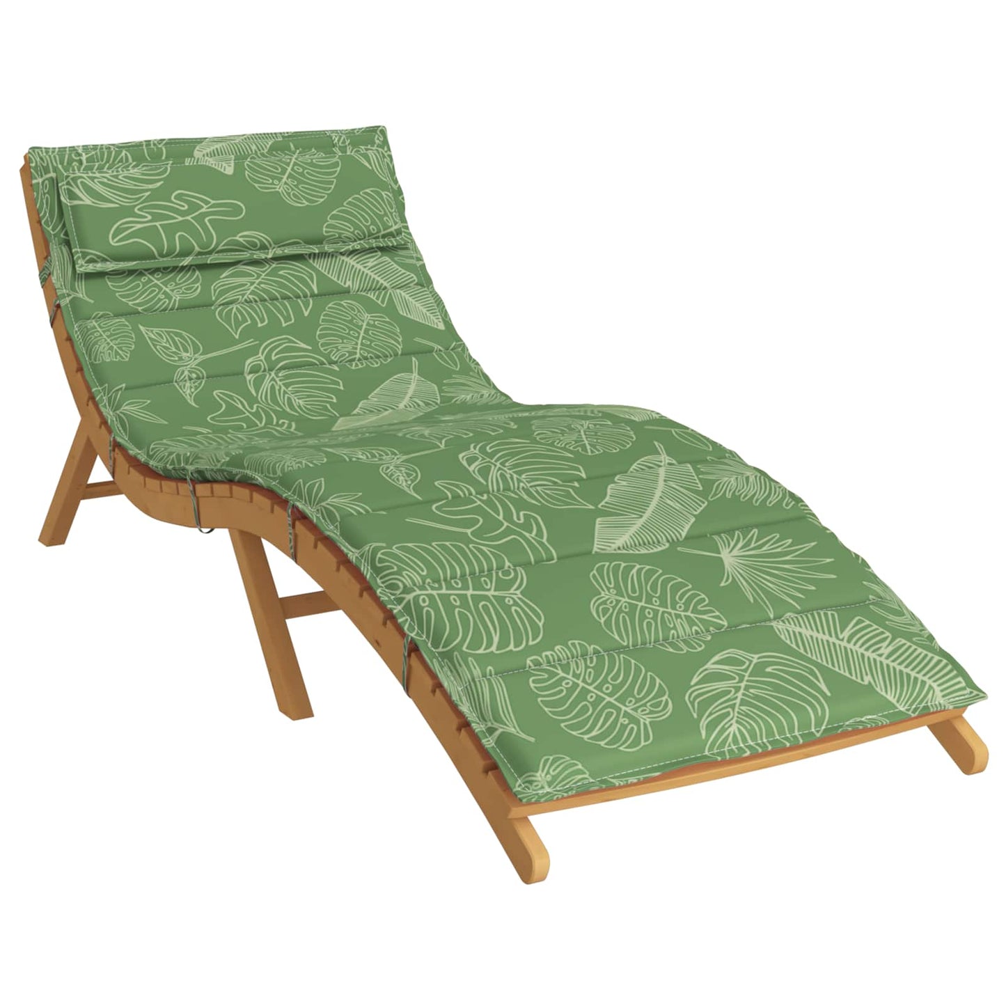 JUNG Vida Sonnen-Lounger Kissen Grün 180 x 60 x 4 cm Oxford-Stoff