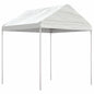 JUNG Vida Pavillon mit Dach Weiß 2,28x2,23x2,69 m Polyethylen