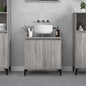JUNG Vida Waschbeckenunterschrank Grau Sonoma 58x33x60 cm Holzwerkstoff
