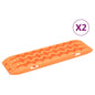 JUNG Vida Traktionsmatten 2 Stk. Orange 106x30,5x7 cm Nylon