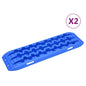 JUNG Vida Traktionsmatten 2 Stk. Blau 106x30,5x7 cm Nylon