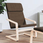 JUNG Vida Relaxsessel Dunkelbraun Stoff
