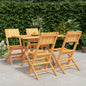 JUNG Vida 5-tlg. Garten-Essgruppe Massivholz Teak
