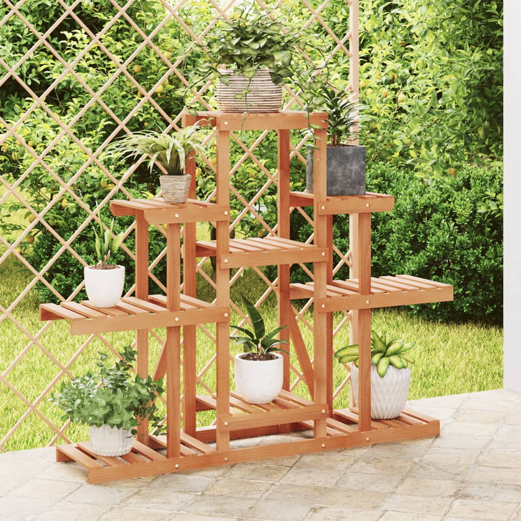 JUNG Vida Blumenständer 110x25x96 cm Massivholz Tanne