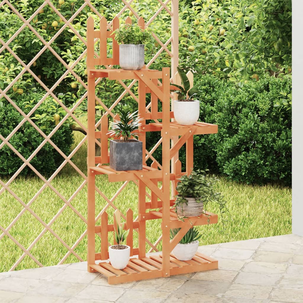 JUNG Vida Blumenständer 60x25x130 cm Massivholz Tanne