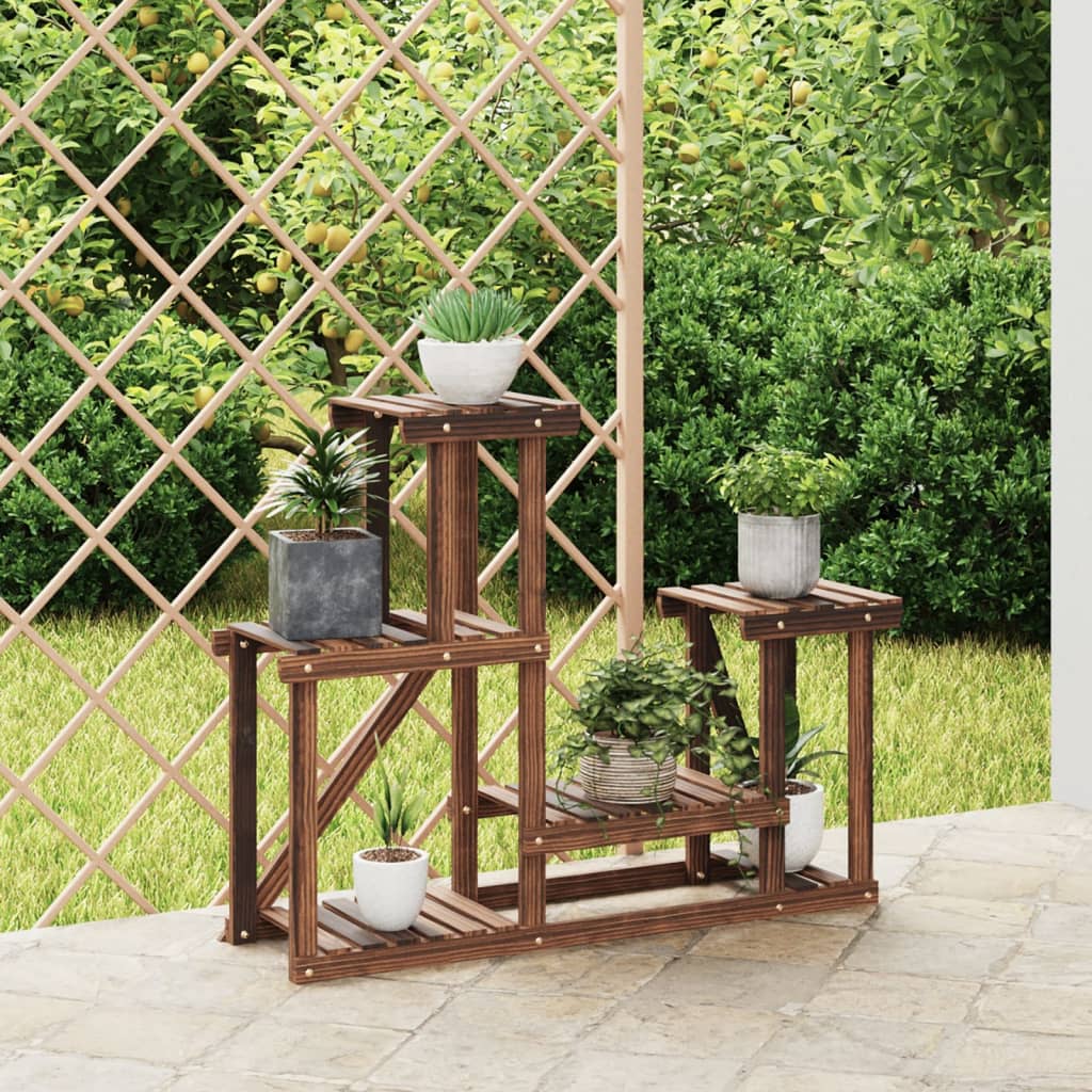 JUNG Vida Blumenständer 90x25x73,5 cm Massivholz Tanne