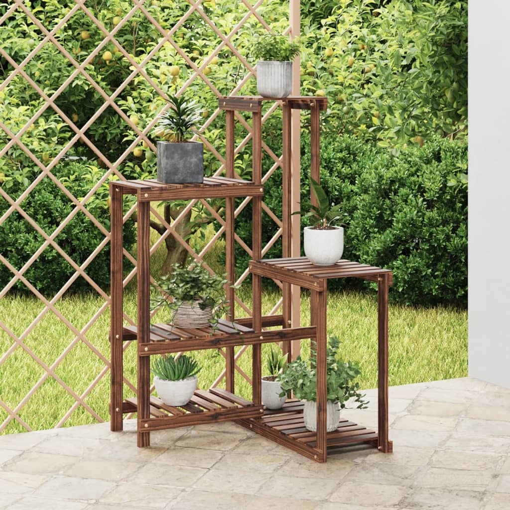 JUNG Vida Blumenständer 62,5x61,5x101,5 cm Massivholz Tanne