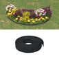 JUNG Vida Rasenkanten 4 Stk. Schwarz 10 m 10 cm Polyethylen
