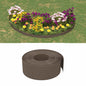 JUNG Vida Rasenkanten 3 Stk. Braun 10 m 20 cm Polyethylen