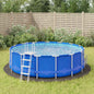 JUNG Vida Pool-Bodentuch Hellgrau Ø428 cm Polyester Geotextil