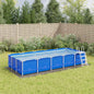 JUNG Vida Pool-Bodentuch Hellgrau 550x280 cm Polyester Geotextil