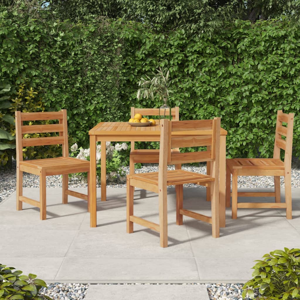 JUNG Vida 5-tlg. Garten-Essgruppe Massivholz Teak