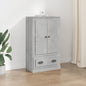 JUNG Vida Highboard Betongrau 60x35,5x103,5 cm Holzwerkstoff