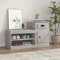 JUNG Vida Schuhschrank Betongrau 100x42x60 cm Holzwerkstoff