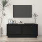 JUNG Vida Couchtisch Schwarz 102x50x44 cm Holzwerkstoff