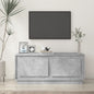 JUNG Vida Couchtisch Betongrau 102x50x44 cm Holzwerkstoff