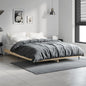 JUNG Vida Bettgestell Sonoma-Eiche 135x190 cm Holzwerkstoff