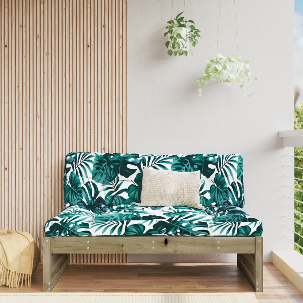 JUNG Vida Garten-Mittelsofa 120x80 cm Kiefernholz Imprägniert