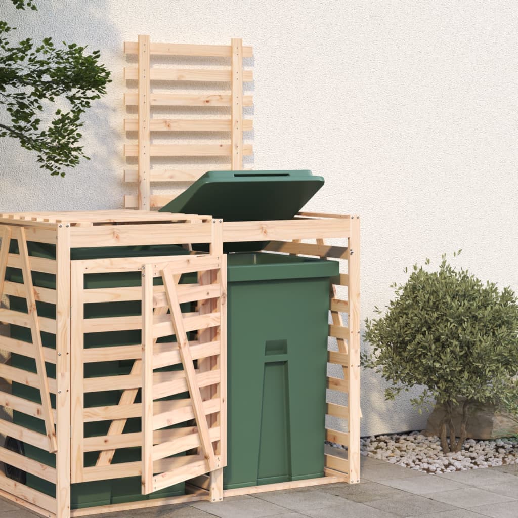 JUNG Vida Erweiterung für Mülltonnenbox Massivholz Kiefer