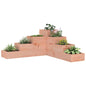 JUNG Vida Pflanzentreppe 4 Stufen 80,5x79x36 cm Massivholz Douglasie