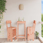 JUNG Vida Barhocker 2 Stk. 40x48,5x115,5 cm Massivholz Douglasie