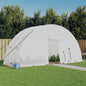 JUNG Vida Gewächshaus mit Stahlrahmen Weiß 12 m² 6x2x2,85 m