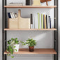 JUNG Vida Wandregal Hellbraun 100x40x2 cm Massivholz Eiche Behandelt