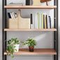 JUNG Vida Wandregal Hellbraun 100x50x(2-4) cm Massivholz Eiche Behandelt