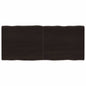 JUNG Vida Tischplatte 140x60x(2-4) cm Massivholz Behandelt Baumkante